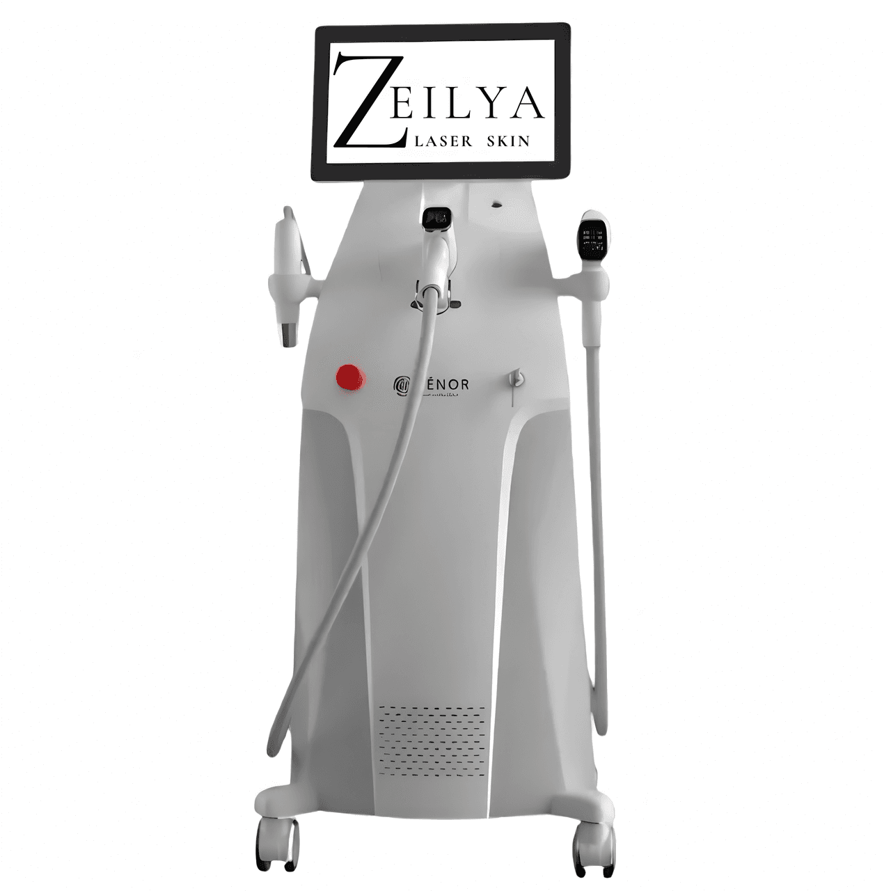 Les deux appareils Ténor Diode et Épilise côte à côte dans l'institut ZEILYA